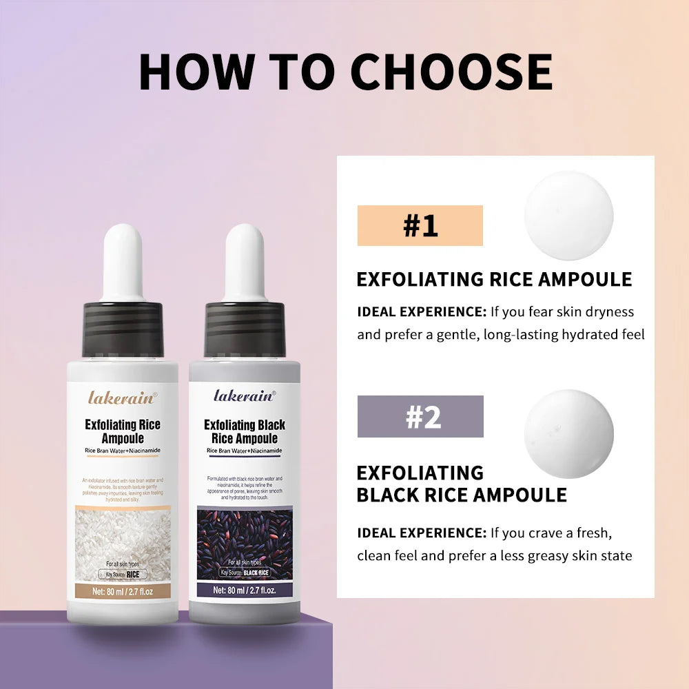 Rice Peeling Essence Serum — White & Black Rice