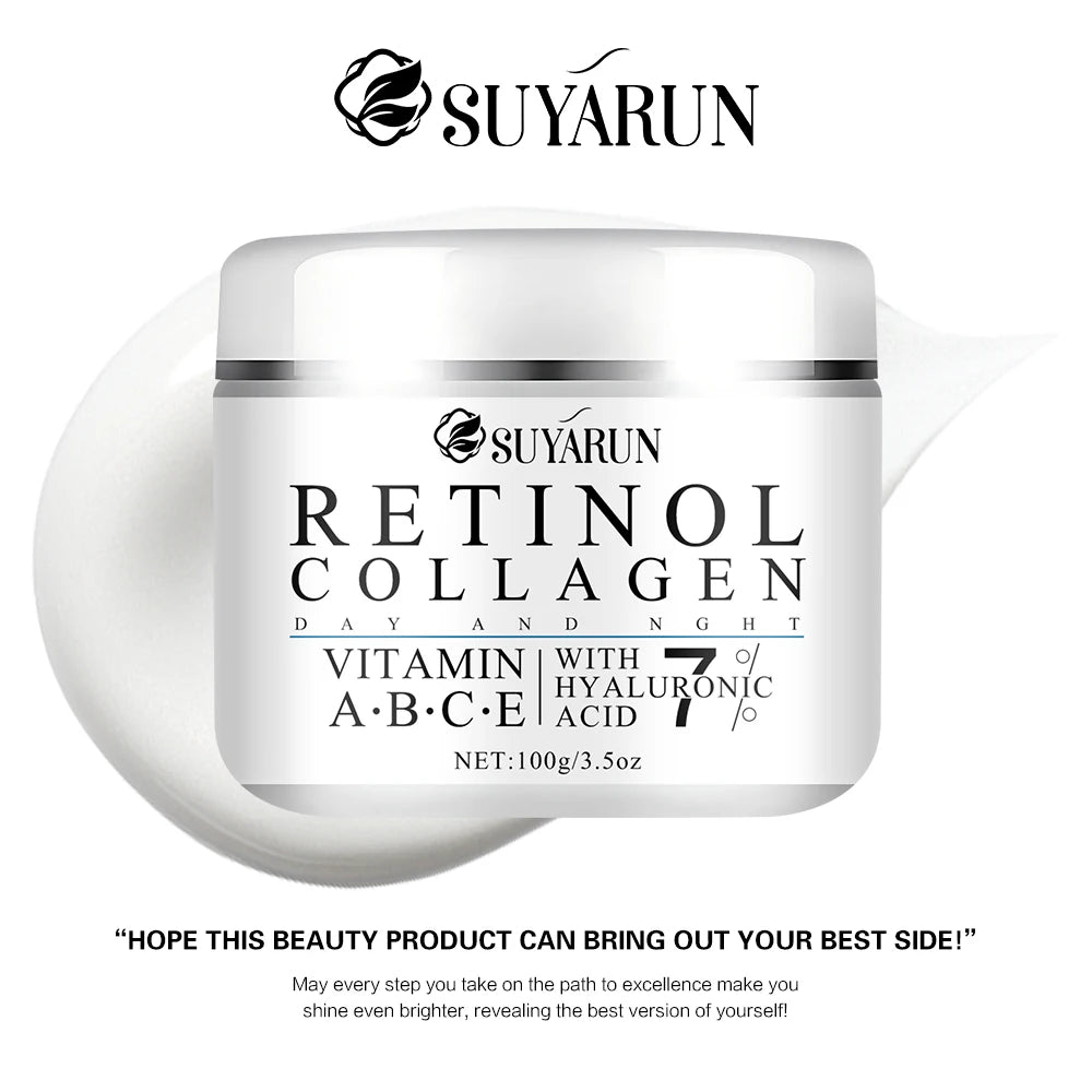 Retinol & Shea Butter Anti-Aging Cream – Vitamin E, Wrinkle Reduction & Exfoliation for Face & Neck
