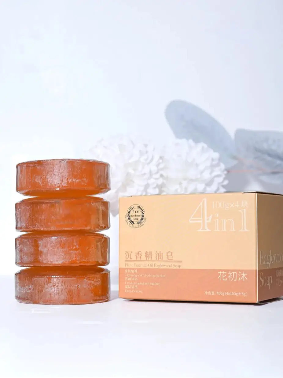 Agarwood Essential Oil Cleansing Soap