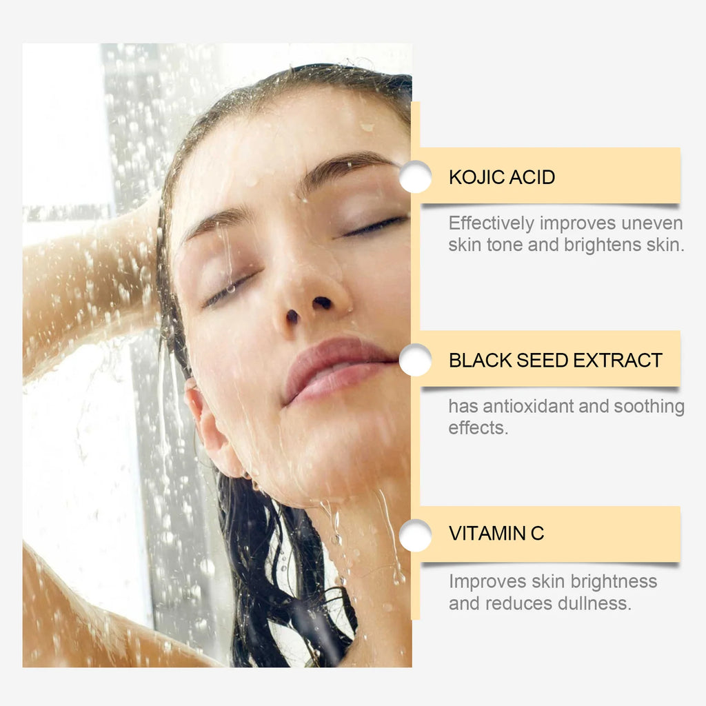 Collagen & Kojic Acid Body Wash – Brightening, Exfoliating & Hydrating Shower Gel