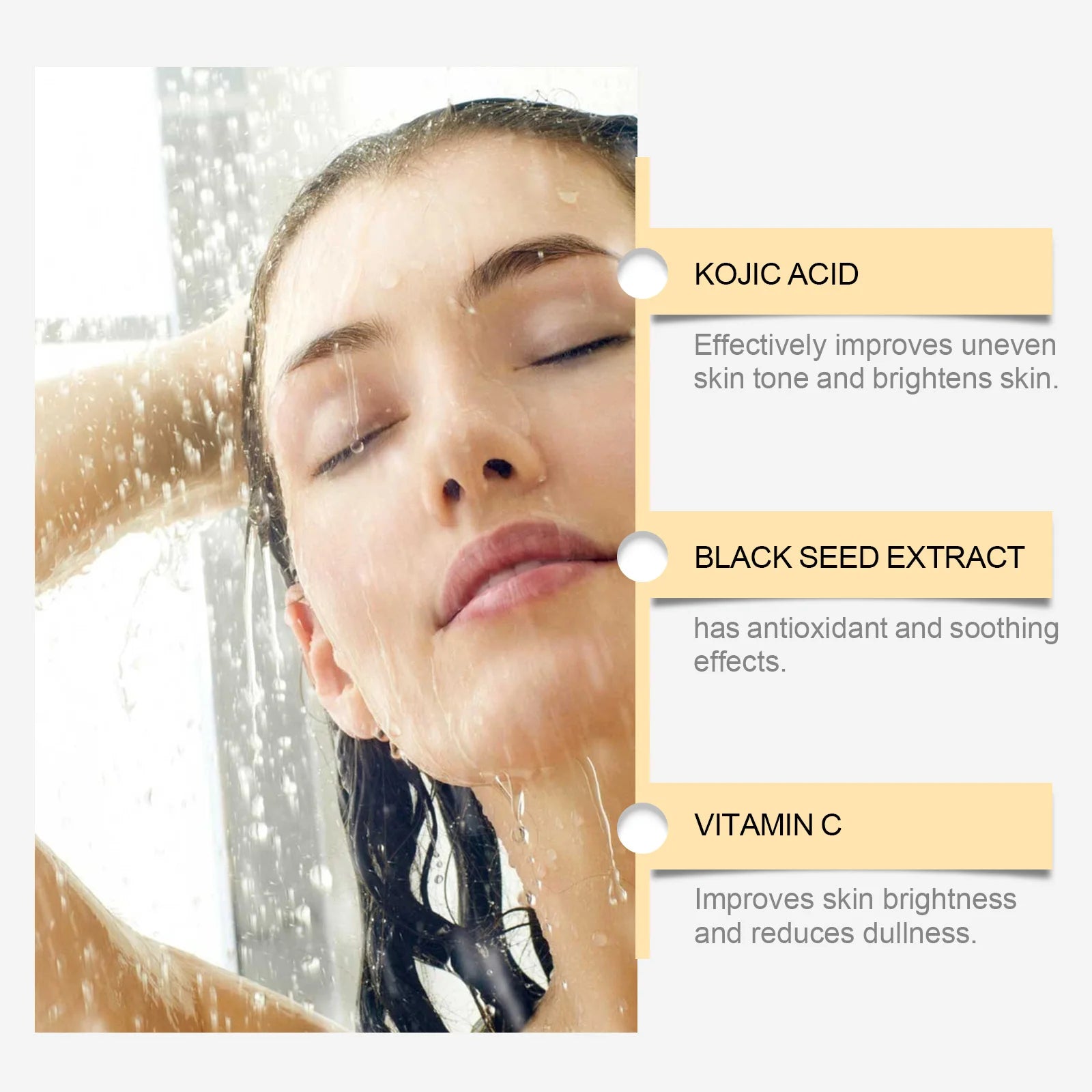 Collagen & Kojic Acid Body Wash – Brightening, Exfoliating & Hydrating Shower Gel