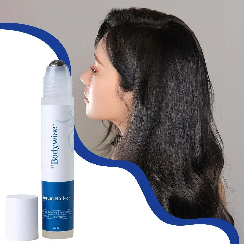 Rosemary Rollerball Hair Serum – Anti-Frizz & Scalp Nourishing Essence (25ml)