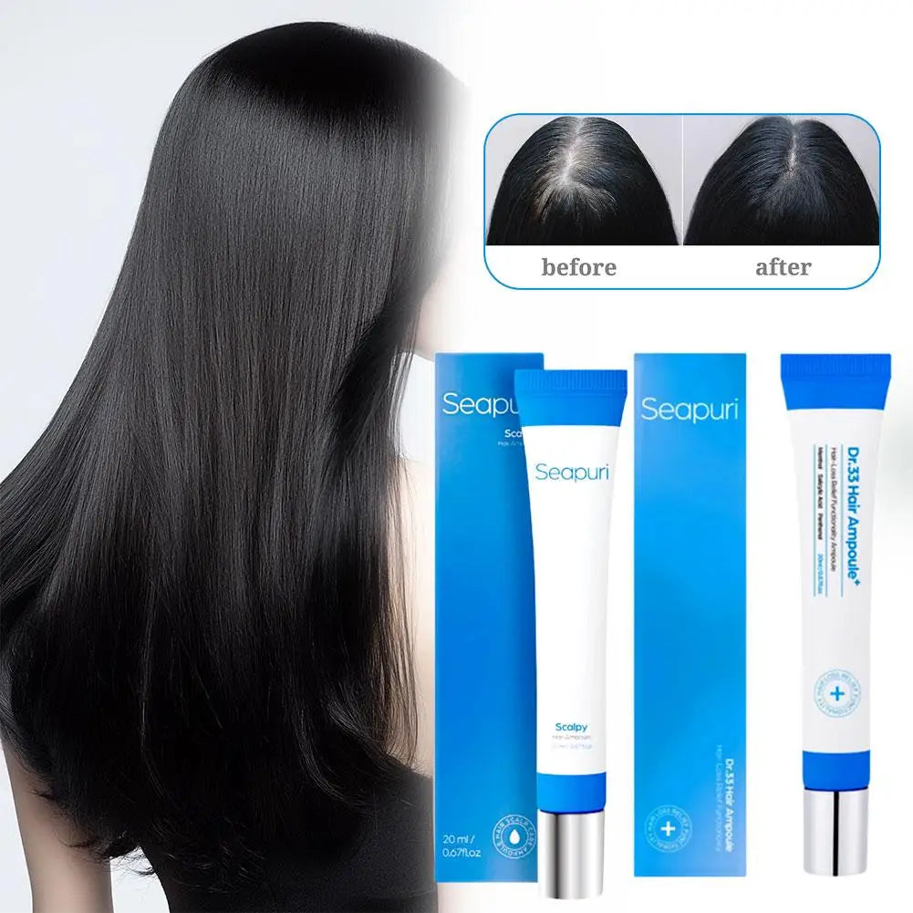 Rosemary Rollerball Hair Serum – Anti-Frizz & Scalp Nourishing Essence (25ml)
