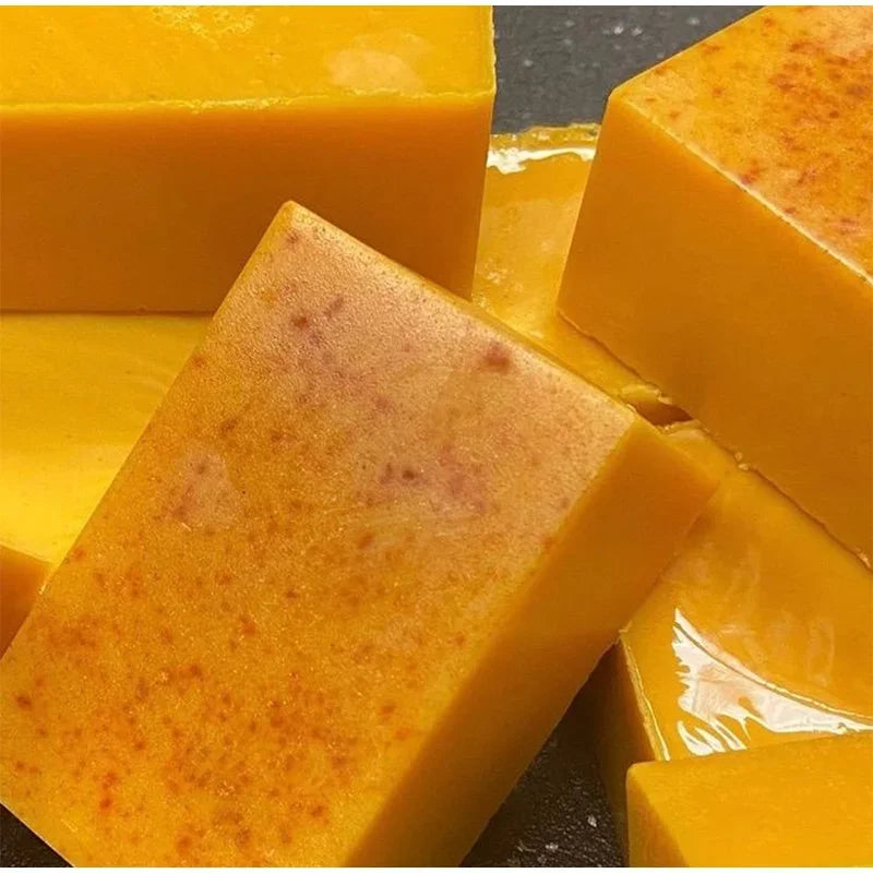 Turmeric & Kojic Acid Facial Soap – Deep Cleansing & Moisturizing Bar (100g)