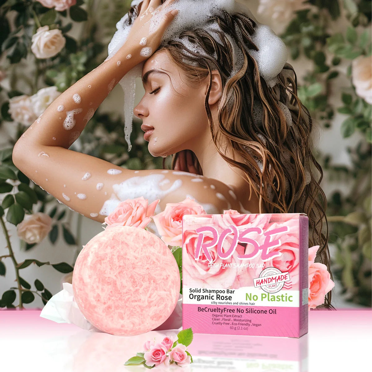 Pink Rose Nourishing Handmade Soap