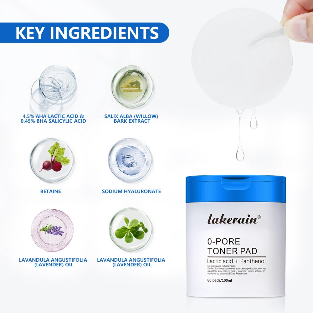 Korean Zero Pore Exfoliating Toner Pads 70 Pcs