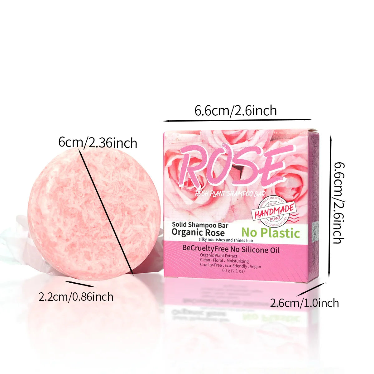 Pink Rose Nourishing Handmade Soap
