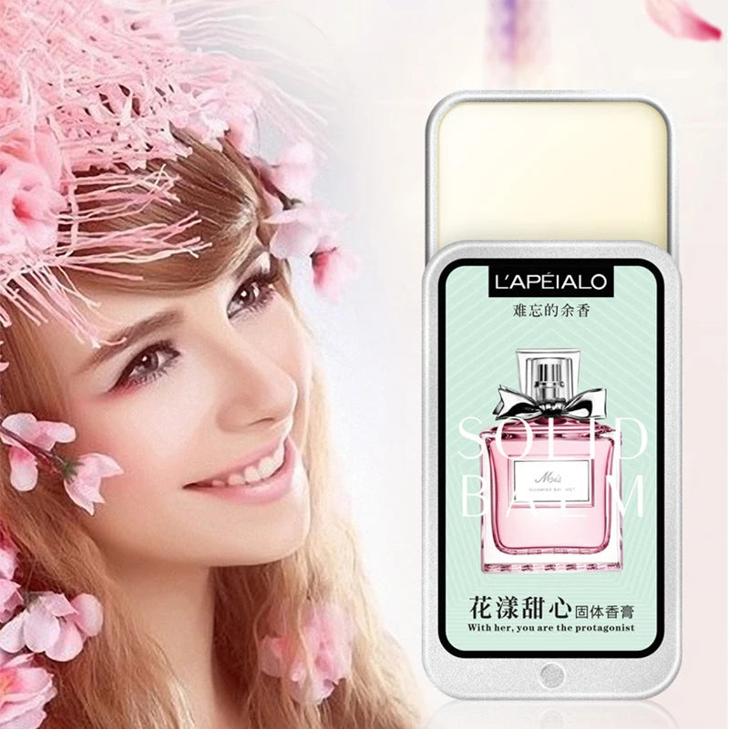 Solid Pheromone Perfume Balm – Long-Lasting Fruity Fragrance (10g)
