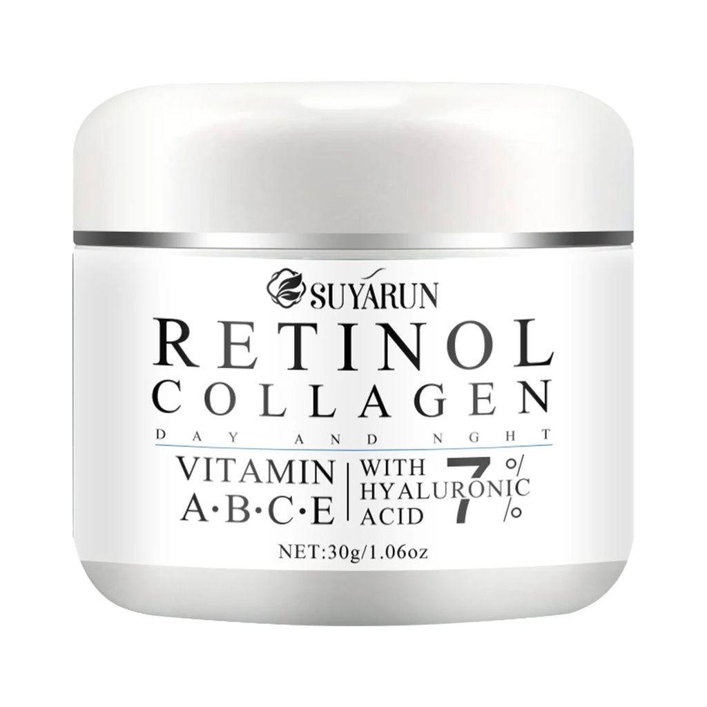 Retinol & Shea Butter Anti-Aging Cream – Vitamin E, Wrinkle Reduction & Exfoliation for Face & Neck