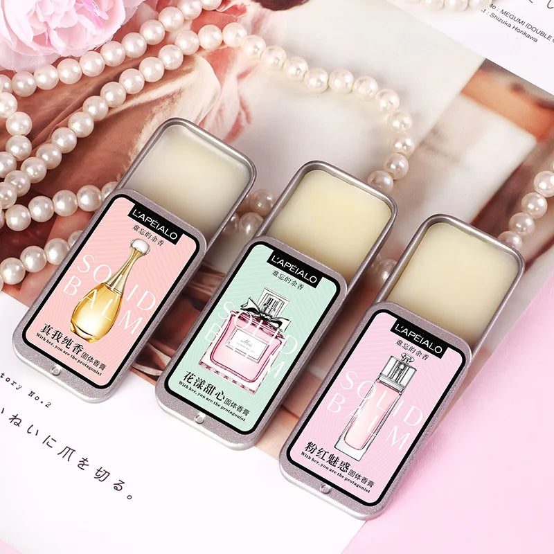 Solid Pheromone Perfume Balm – Long-Lasting Fruity Fragrance (10g)