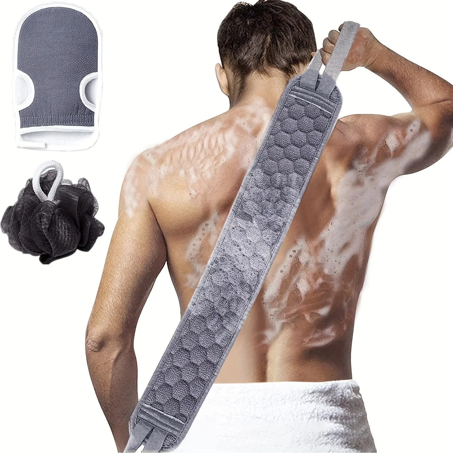 Deep Clean Exfoliating Body Scrubber Set