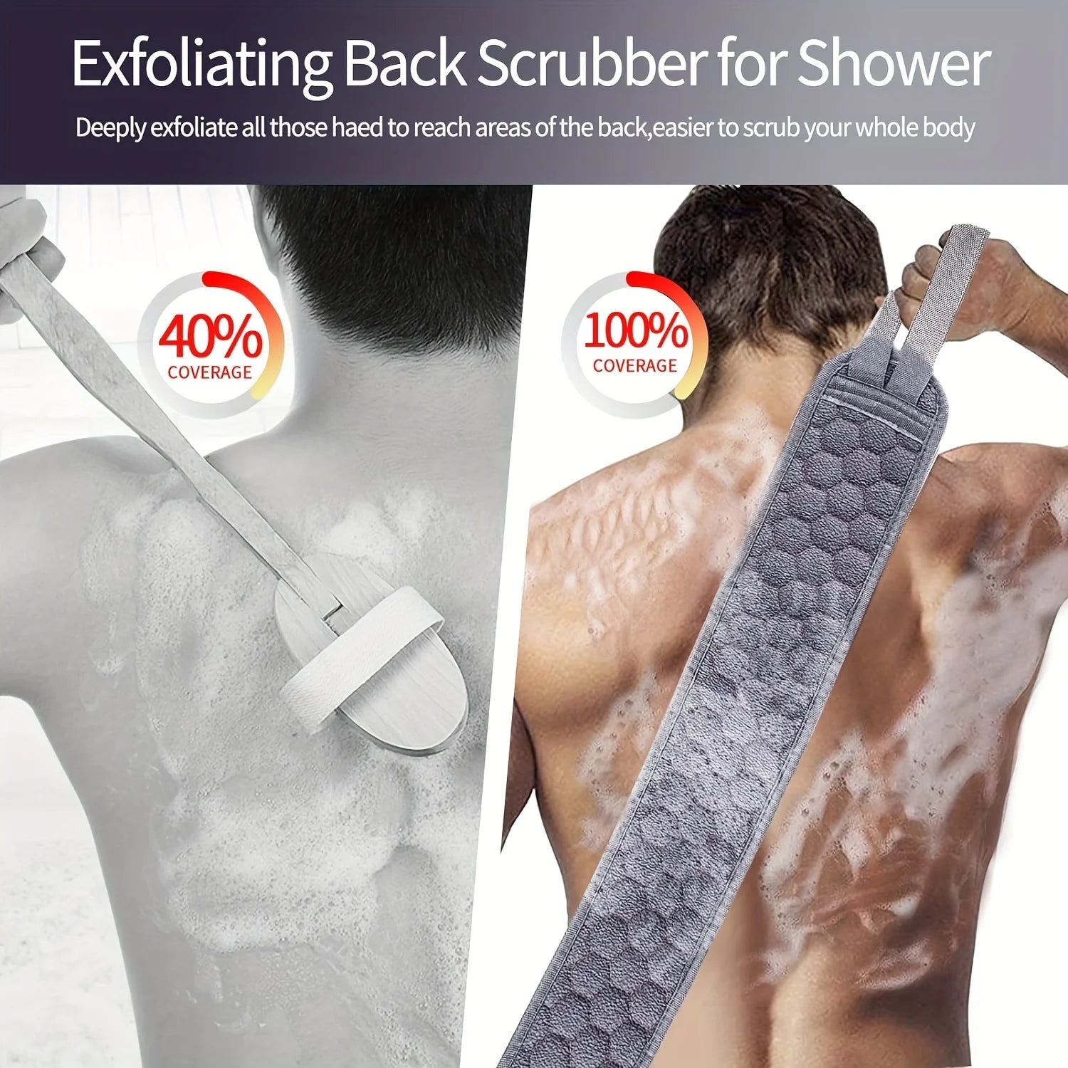 Deep Clean Exfoliating Body Scrubber Set