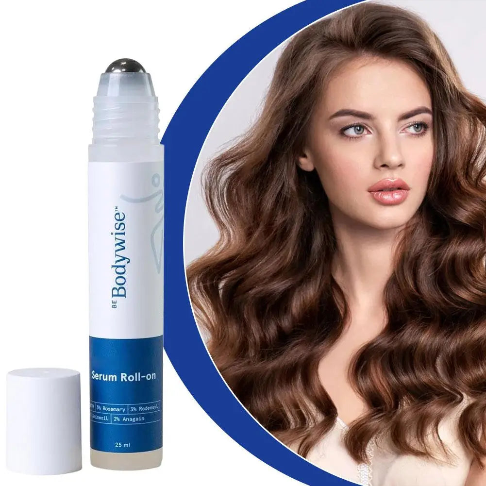 Rosemary Rollerball Hair Serum – Anti-Frizz & Scalp Nourishing Essence (25ml)
