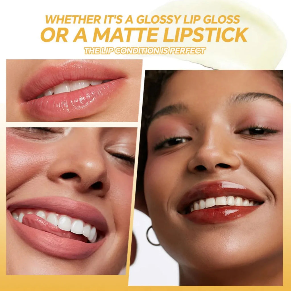 3-Piece Nourishing Lip Balm Set – Honey, Grapefruit & Pomegranate