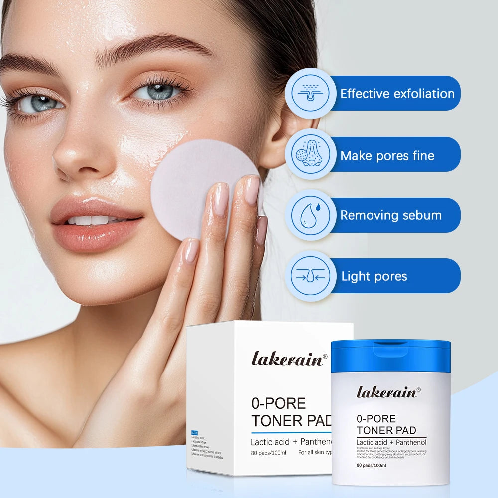 Korean Zero Pore Exfoliating Toner Pads 70 Pcs